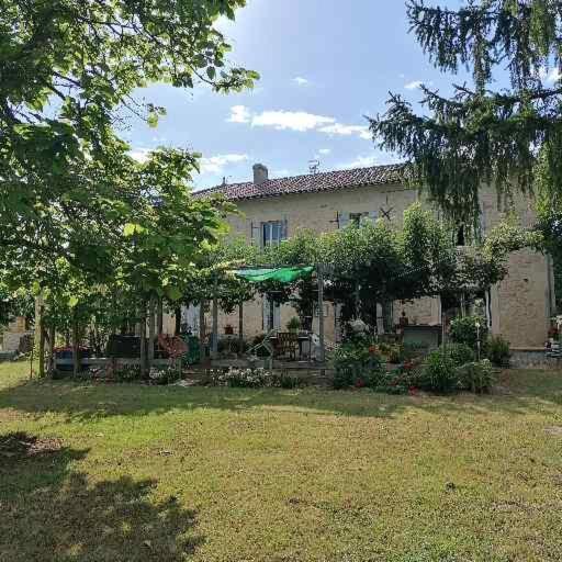Ferienwohnung Le Marronnier Saint-Vincent-de-Pertignas Exterior foto
